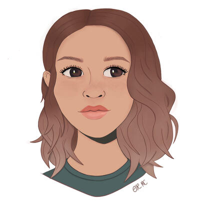 Elle M.C. Self Potrait